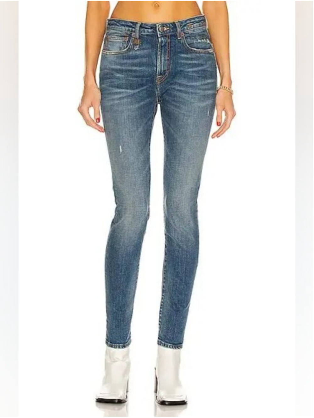 R13 Alison Skinny in Denim size 29 BNWT